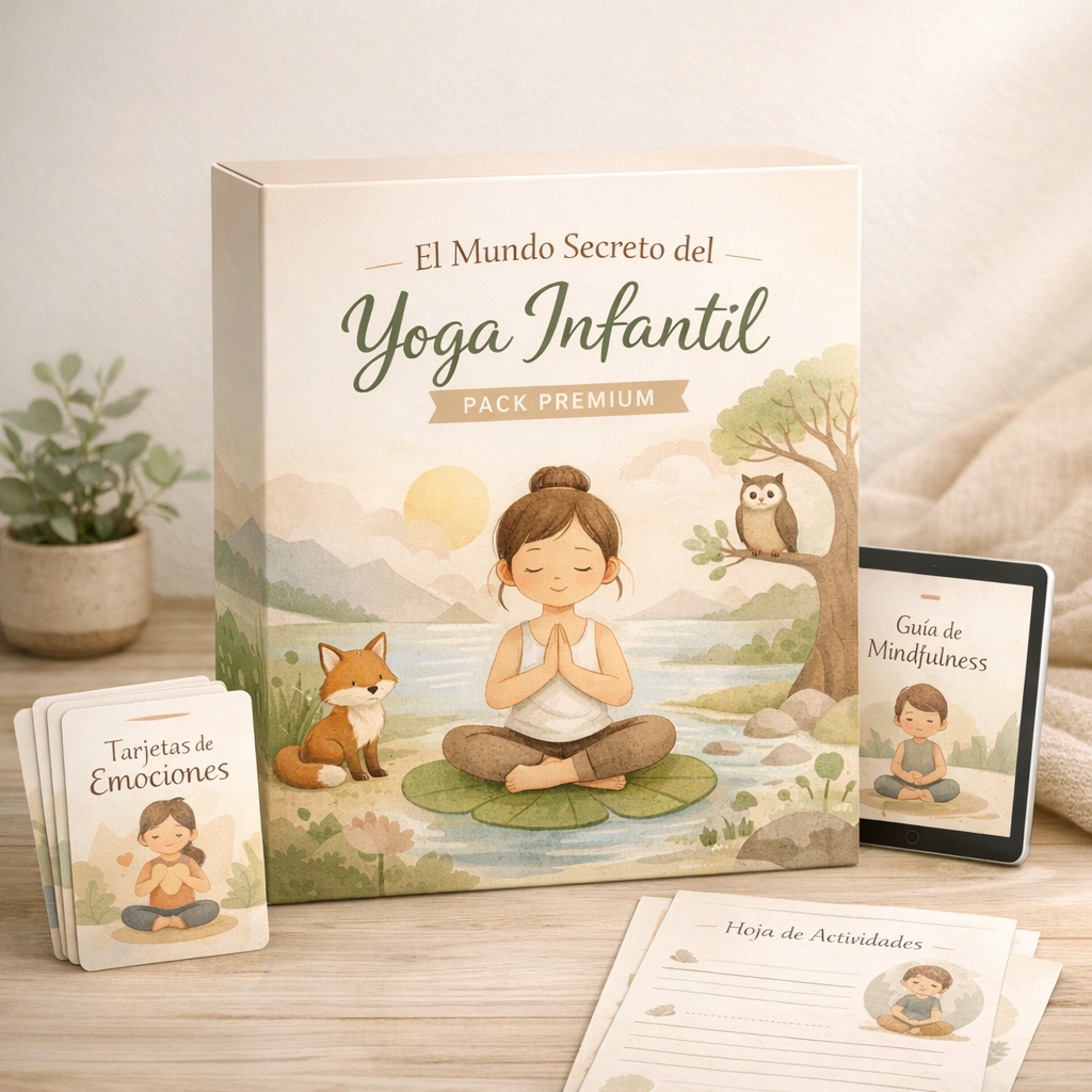 El Mundo Secreto del Yoga infantil - Pack Premium